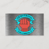 クロムメタルデザイン配管修理サービス 名刺 (正面)