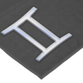 クロムモダンライクジェミニ〔占星術の〕十二宮図記号 テーブルクロス (アングル)