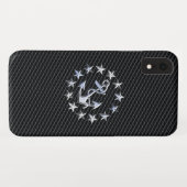 クロムヨット海軍グリ車のルデコール Case-Mate iPhoneケース (裏面(横))