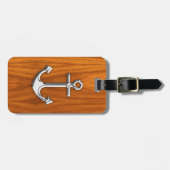 クロムライクいかりオンチークヴェネア ラゲッジタグ (正面横)