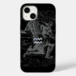クロムライクアクエリアス〔占星術の〕十二宮図サインオンヘベリウス Case-Mate iPhone 14ケース