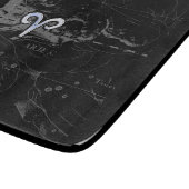 クロムライクアリー〔占星術の〕十二宮図サインオンヘベリウスブラック カッティングボード (角)