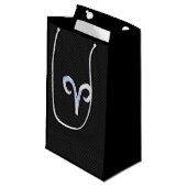 クロムライクアリー〔占星術の〕十二宮図シンボルスネークスキンスタイル スモールペーパーバッグ (正面アングル)