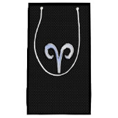 クロムライクアリー〔占星術の〕十二宮図シンボルスネークスキンスタイル スモールペーパーバッグ (正面)