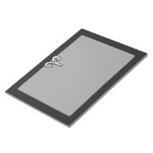 クロムライクアリー〔占星術の〕十二宮図記号 ノートパッド (アングル)