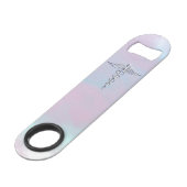 クロムライクカドゥセウス医療シンボルマザーパール スピード栓抜き (正面アングル)