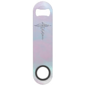 クロムライクカドゥセウス医療シンボルマザーパール スピード栓抜き (正面)