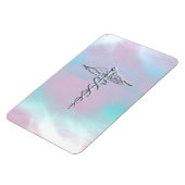 クロムライクカドゥセウス医療シンボルマザーパール マグネット (左側)