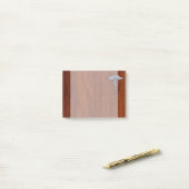 クロムライクカドゥセウス医療シンボルマホガニーデコール ポストイット (デスク上)