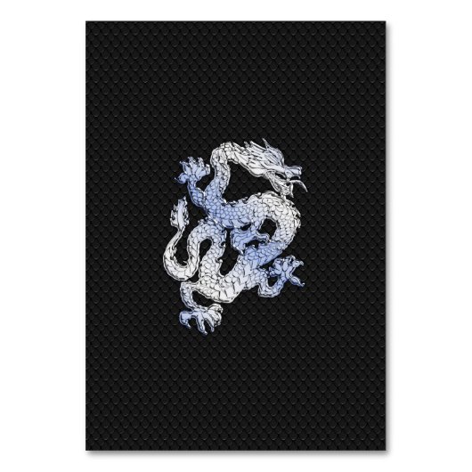 クロムライクシルバードラゴンブラックスネークスキンスタイル テーブルナンバー (正面)