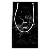 クロムライクジェミニ〔占星術の〕十二宮図サインオンヘベリウス スモールペーパーバッグ (正面)