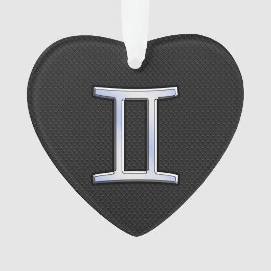 クロムライクジェミニ〔占星術の〕十二宮図標識 オーナメント (正面)