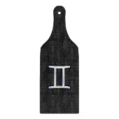 クロムライクジェミニ〔占星術の〕十二宮図標識 カッティングボード (正面)