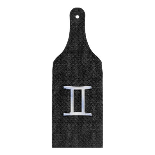 クロムライクジェミニ〔占星術の〕十二宮図標識 カッティングボード (正面)