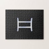 クロムライクジェミニ〔占星術の〕十二宮図標識 ジグソーパズル (横)