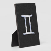 クロムライクジェミニ〔占星術の〕十二宮図標識 フォトプラーク (側面)