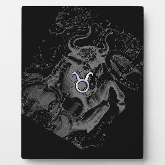 クロムライクトーラス〔占星術の〕十二宮図オンヘベリウスブラック フォトプラーク (正面)