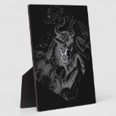 クロムライクトーラス〔占星術の〕十二宮図オンヘベリウスブラック フォトプラーク (側面)