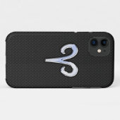 クロムライクモダンアリー〔占星術の〕十二宮図標識 Case-Mate iPhoneケース (裏面(横))