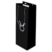 クロムライクモダントーラス〔占星術の〕十二宮図標識 ワインギフトバッグ (正面アングル)