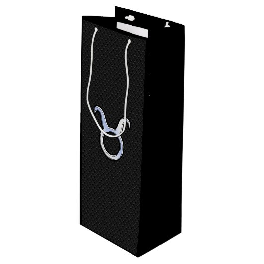 クロムライクモダントーラス〔占星術の〕十二宮図標識 ワインギフトバッグ (正面アングル)