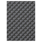 クロムライクレオ〔占星術の〕十二宮図サインオンスネークスキンデコール テーブルクロス (正面)