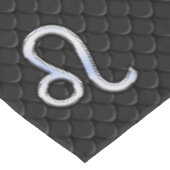 クロムライクレオ〔占星術の〕十二宮図サインオンスネークスキンデコール テーブルクロス (アングル)