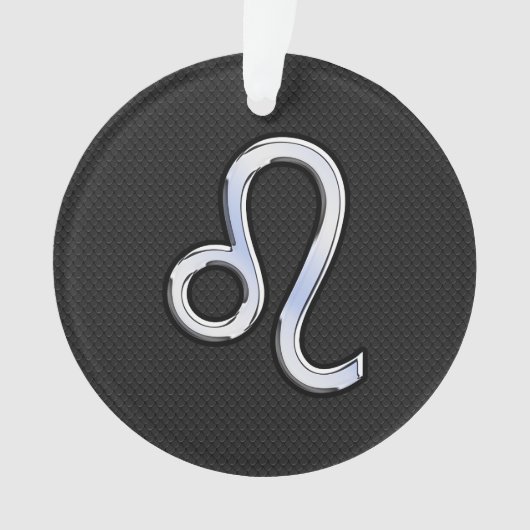 クロムライクレオ〔占星術の〕十二宮図スネークスキン オーナメント (正面)