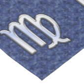 クロムライク《星座》乙女座〔占星術の〕十二宮図サインオンブルーデジタル迷彩柄 テーブルクロス (アングル)