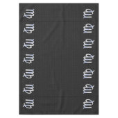 クロムライク《星座》乙女座〔占星術の〕十二宮図スネークスキンのサイン テーブルクロス (正面)