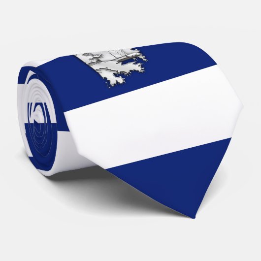 クロムライトハウスオンネ航海のビーブルーストライプズ ネクタイ (ロール)