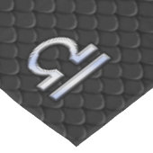 クロムライブラライブラシンボル〔占星術の〕十二宮図スネークスキンデコール テーブルクロス (アングル)