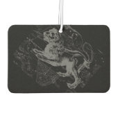 クロムライレオ〔占星術の〕十二宮図サインオンヘベリウス カーエアーフレッシュナー (裏面)