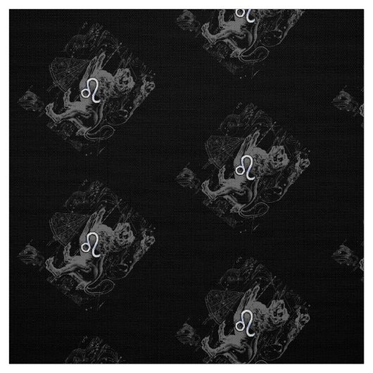 クロムライレオ〔占星術の〕十二宮図サインオンヘベリウス ファブリック (見本)