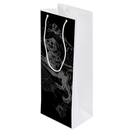 クロムライレオ〔占星術の〕十二宮図サインオンヘベリウス ワインギフトバッグ (裏面アングル)