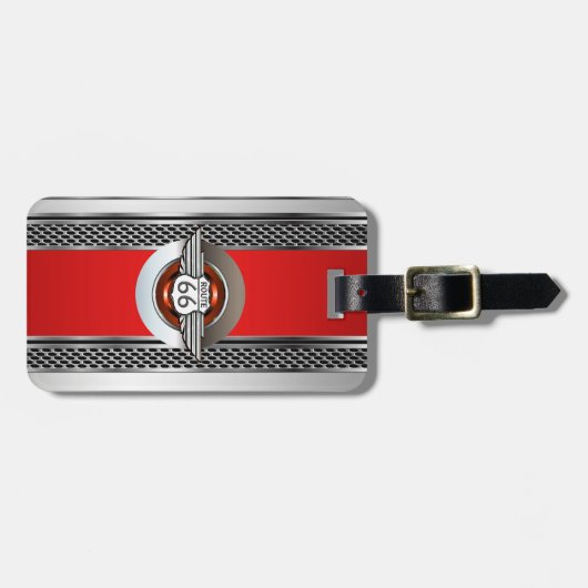 クロムルート66 ラゲッジタグ (正面横)