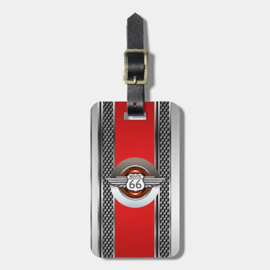 クロムルート66 ラゲッジタグ (正面縦)