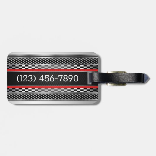 クロムルート66 ラゲッジタグ (裏面横)