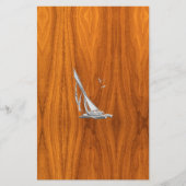 クロムレガッタセイボートオンチークヴェネアスタイル 便箋 (正面)