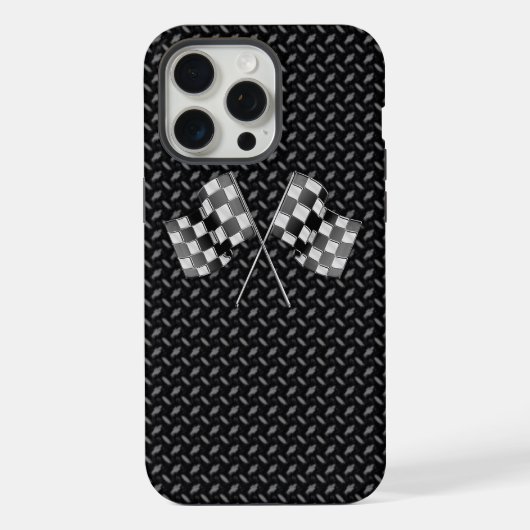 クロムレーシングフラグ iPhoneケース (裏面)