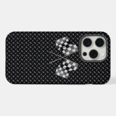 クロムレーシングフラグ iPhoneケース (裏面横)
