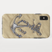 クロムロープいかりオンビーチ Case-Mate iPhoneケース (裏面(横))