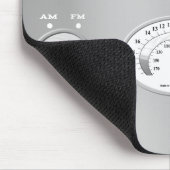 クロムヴィンテージのラジオ マウスパッド (コーナー)