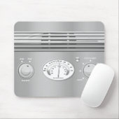 クロムヴィンテージのラジオ マウスパッド (マウス)