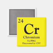 クロム周期表 マグネット (正面/裏面)