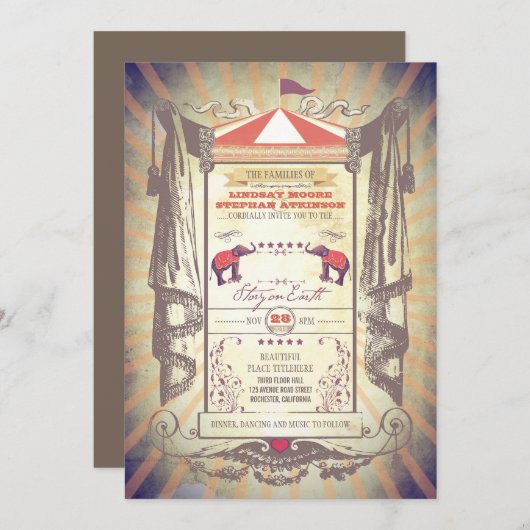 クロム回路 招待状 (正面/裏面)