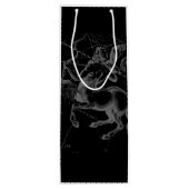 クロム射手座〔占星術の〕十二宮図サインオンヘベリウデコール ワインギフトバッグ (裏面)