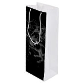 クロム射手座〔占星術の〕十二宮図サインオンヘベリウデコール ワインギフトバッグ (正面アングル)