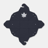 クロム様メープルリーフ炭素繊維プリント フェイバーボックス (折り畳みなし)