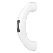 クロム様Piシンボル炭カーボンファイバープリント セラミックキャビネット取っ手 (側面)